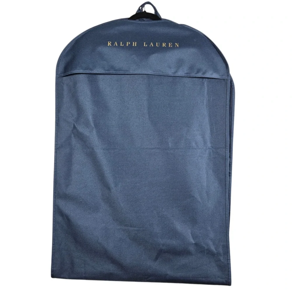 Ralph Lauren Blue Travel Extra Long Maxi Dress Straight Leg Pants Garment Bag